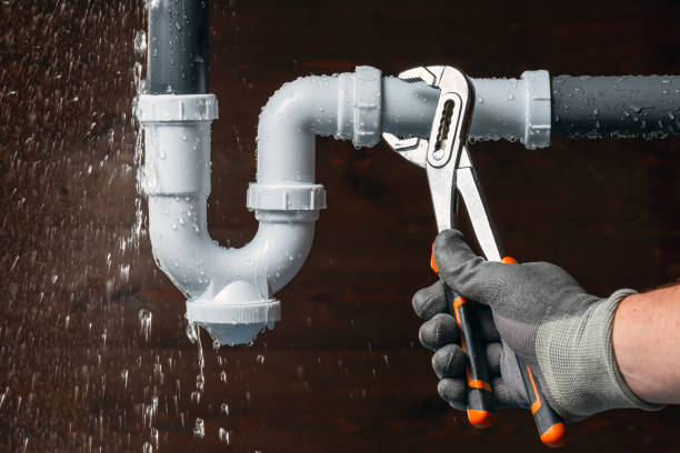Professional Plumbing technician working in Marshall, VA